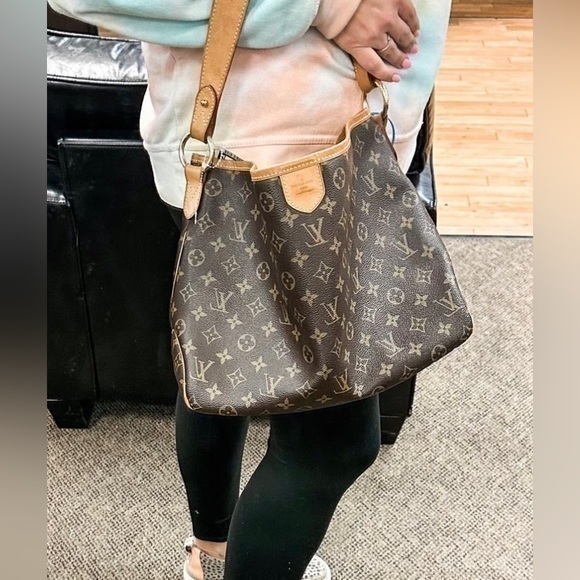 Louis Vuitton Delightful Handbag Monogram Canvas MM - Picture 2 of 13